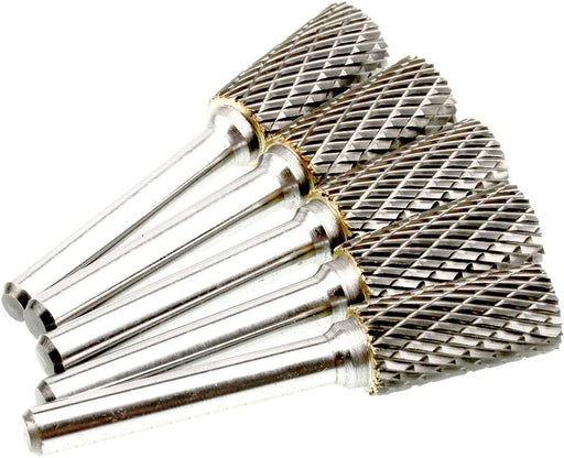 Juego de fresas de carburo de tungsteno SA - 5 lima de fresas rotativas de doble corte - Quierox - Tienda Online