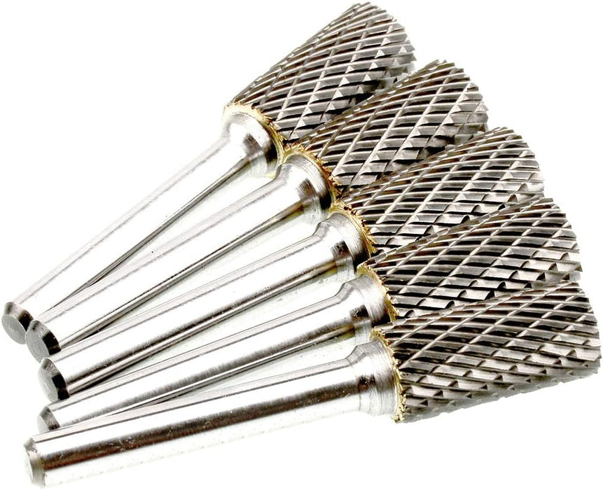 Juego de fresas de carburo de tungsteno SA - 5 lima de fresas rotativas de doble corte - Quierox - Tienda Online