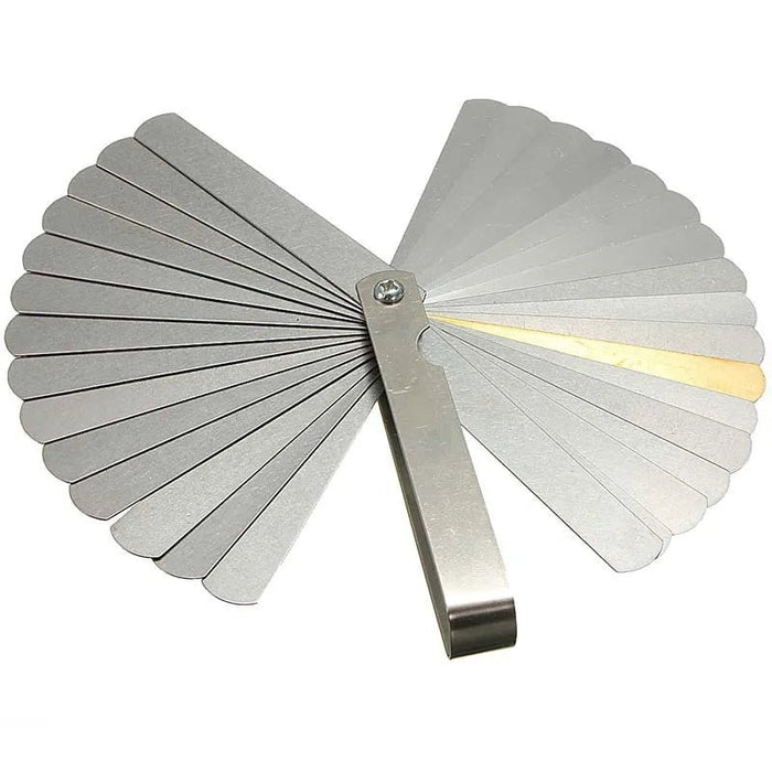 Juego de galgas de espesores de acero inoxidable métricas de 32 hojas - Quierox - Tienda Online