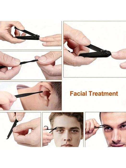 Juego de herramientas de manicura profesional con estuche de viaje, 10 piezas en un set - Quierox - Tienda Online