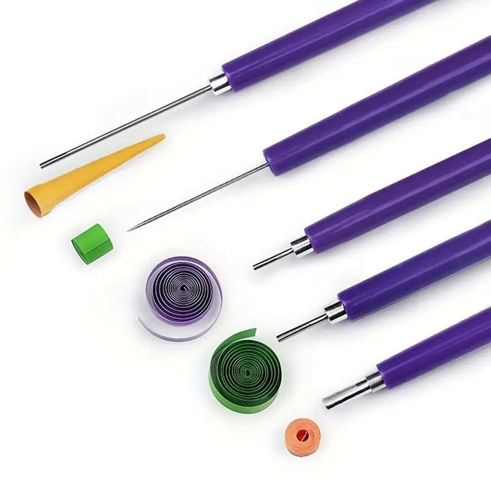 Juego de Herramientas para Quilling con Ranuras de 7 Piezas - Quierox - Tienda Online