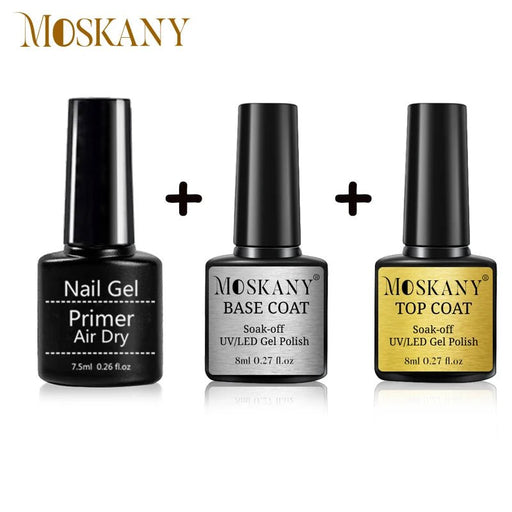 Juego de manicura de imprimación acrílica sin ácido con capa Base y capa superior - Quierox - Tienda Online