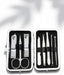 Juego de manicura para cortaúñas y pedicura, 8 piezas de acero inoxidable - Quierox - Tienda Online