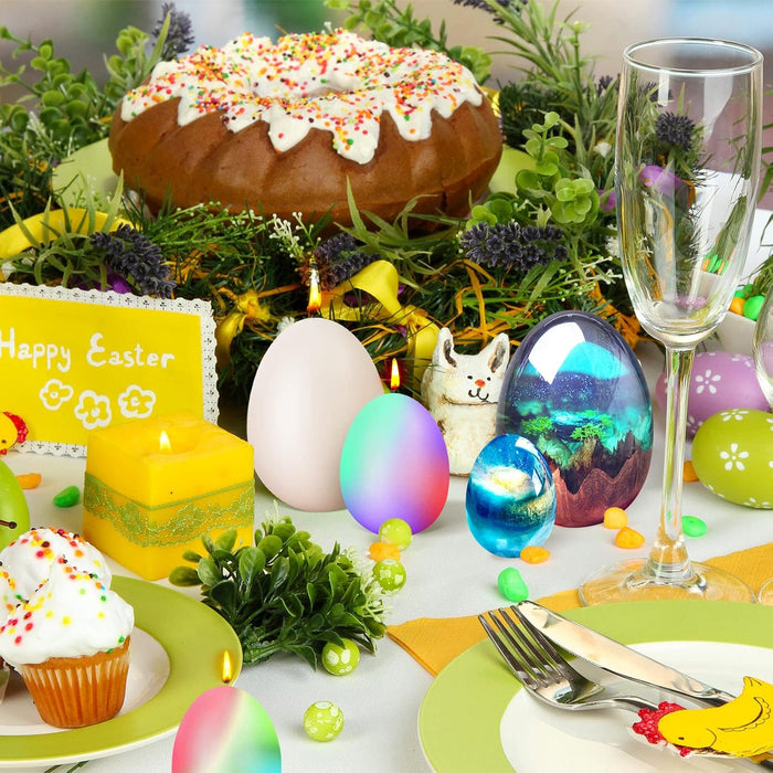 Juego de moldes de silicona para huevos de Pascua 3D, 3 piezas - Quierox - Tienda Online