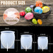 Juego de moldes de silicona para huevos de Pascua 3D, 3 piezas - Quierox - Tienda Online