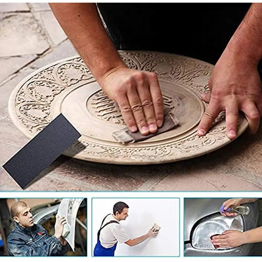 Juego de Papel de Lija Profesional de 15 piezas, 3.54x9.06" - Quierox - Tienda Online