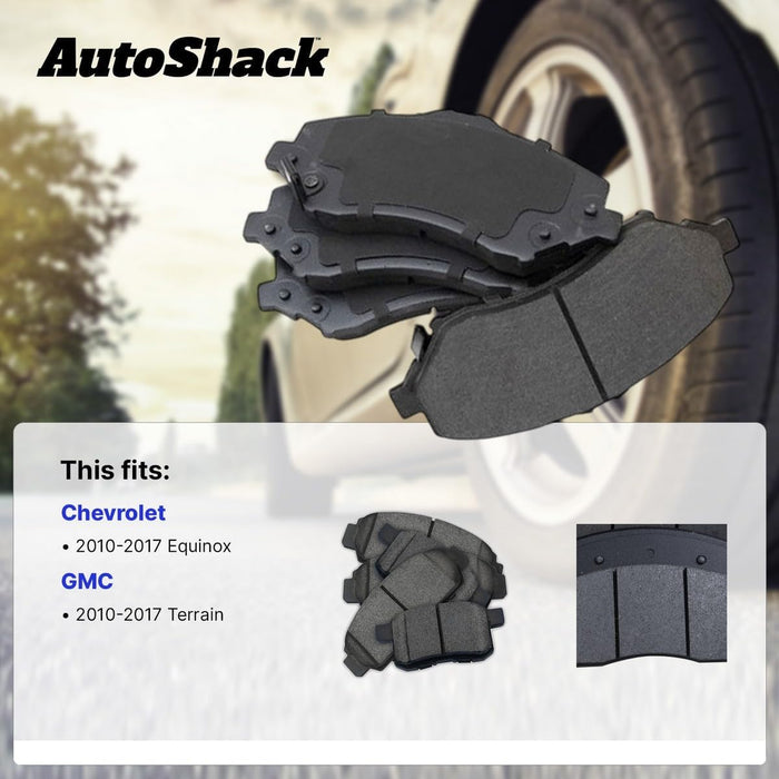 Juego de pastillas de freno cerámicas delanteras AutoShack para Chevrole - Quierox - Tienda Online