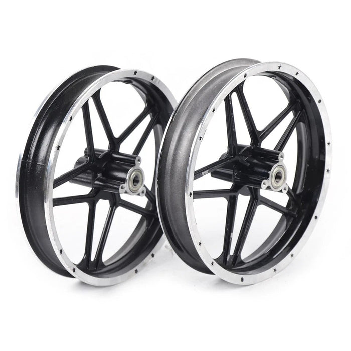 Juego de ruedas delanteras y traseras para minimotos de cross de 49 cc y 50 cc - Quierox - Tienda Online