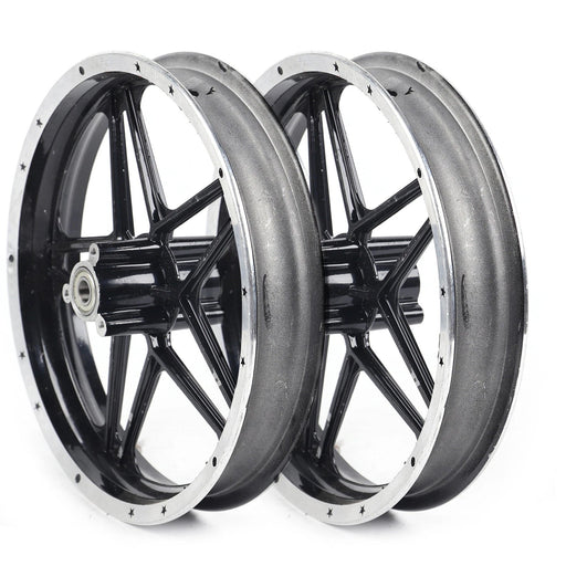 Juego de ruedas delanteras y traseras para minimotos de cross de 49 cc y 50 cc - Quierox - Tienda Online