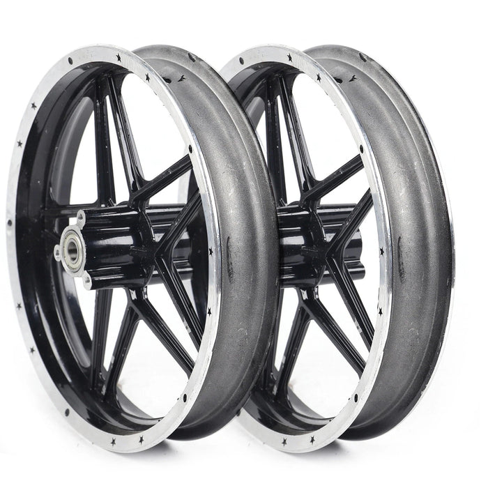 Juego de ruedas delanteras y traseras para minimotos de cross de 49 cc y 50 cc - Quierox - Tienda Online