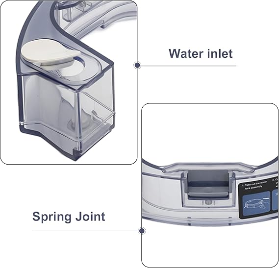 Juego de tanque de agua de repuesto para aspiradora robot MAMNV BR150 BR151 - Quierox - Tienda Online