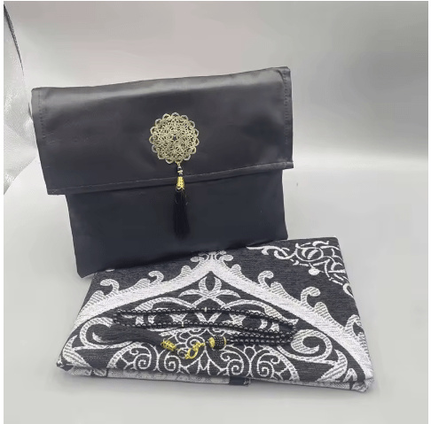 Juego de tapete de oración musulmán, alfombra de oración, manta de adoración islámica - Quierox - Tienda Online