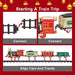 Juego de tren eléctrico de Navidad con luces y sonidos, tren para niños para árbol de Navidad - Quierox - Tienda Online