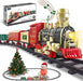 Juego de tren eléctrico de Navidad con luces y sonidos, tren para niños para árbol de Navidad - Quierox - Tienda Online
