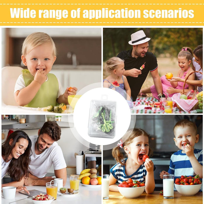 juegos de palillos de dientes de frutas de dibujos animados - Quierox - Tienda Online