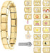 Juegos de pulseras italianas modular con 20 dijes - Quierox - Tienda Online