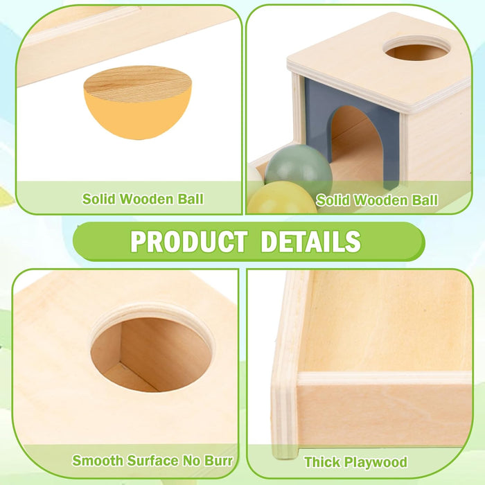 Juguete de madera Montessori Adena para bebés de 6 a 12 meses - Quierox - Tienda Online