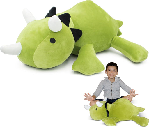 Juguete de peluche de dinosaurio, animal de peluche suave y tierno, almohada para niños - Quierox - Tienda Online
