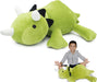 Juguete de peluche de dinosaurio, animal de peluche suave y tierno, almohada para niños - Quierox - Tienda Online