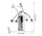 Juguetes de equilibrio de física, Bola de equilibrio creativa, estatuilla de pareja de hierro - Quierox - Tienda Online