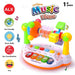 Juguetes educativos para bebés, juego de actividades, piano, teclado de 5 teclas, juguetes para niños - Quierox - Tienda Online