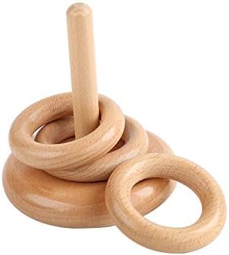 Juguetes para bebés Discos en clavija vertical 3 Montessori - Quierox - Tienda Online