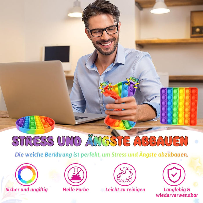 Juguetes Poper Juguete Antiestres, 2 Pack - Quierox - Tienda Online