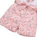 Jumpsuit sin mangas para niña con estampado floral y cinturon - Quierox - Tienda Online