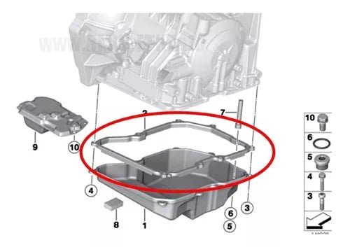 JUNTA DE CARTER PARA Caja De Cambios 79705X - Quierox - Tienda Online
