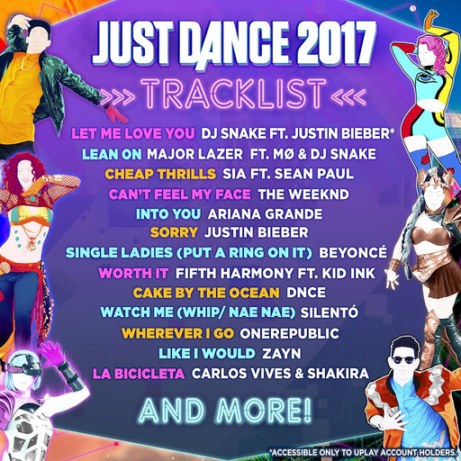 Just Dance 2017 Wii U - Quierox - Tienda Online