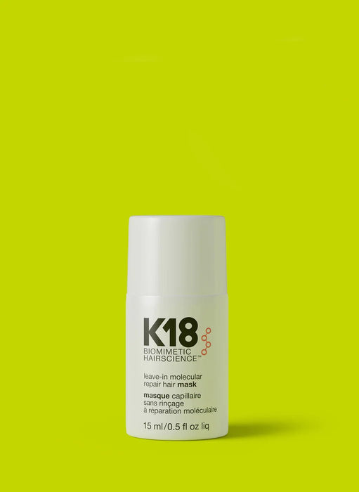 K18 Mini mascarilla capilar sin enjuague para reparación molecular 15ml - Quierox - Tienda Online