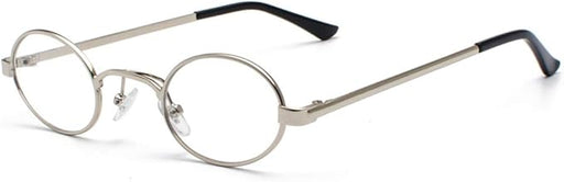 Kachawoo - Gafas pequeñas ovaladas para hombre y mujer, montura de metal retro - Quierox - Tienda Online