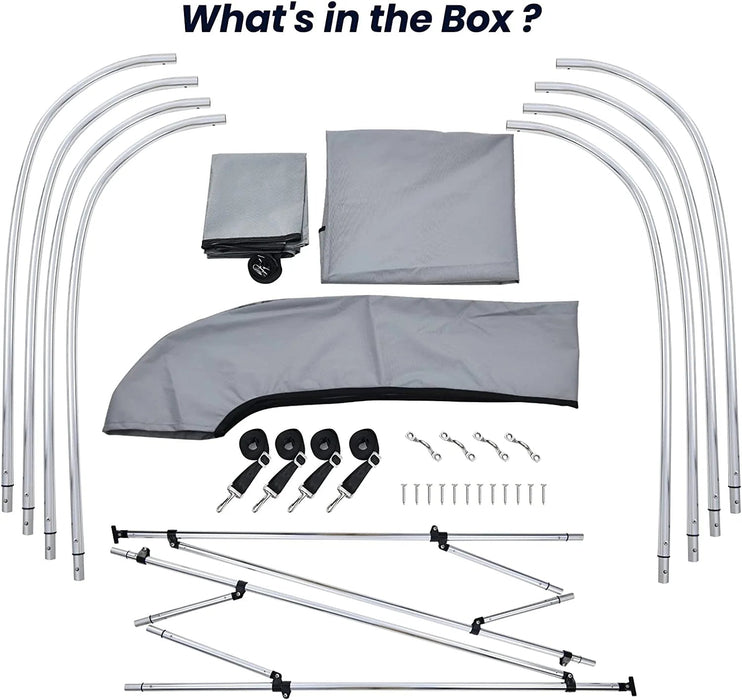 KAKIT Toldo Bimini de Proa 3/4 con Paredes Laterales - Quierox - Tienda Online