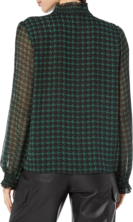 KARL LAGERFELD Blusa pata de gallo para mujer - Quierox - Tienda Online