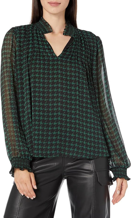 KARL LAGERFELD Blusa pata de gallo para mujer - Quierox - Tienda Online