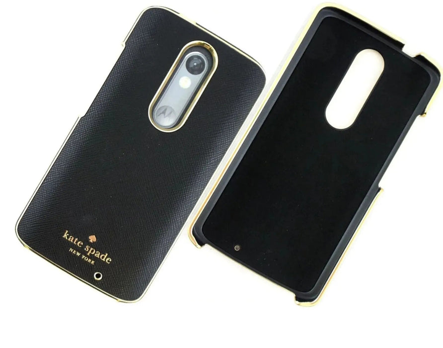 Kate Spade Funda rígida a presión envolvente para Motorola DROID Turbo 2, negro - Quierox - Tienda Online