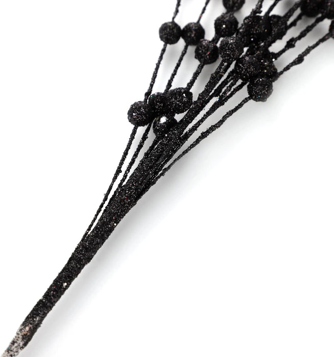 Kemengsuer 10 piezas de tallos de bayas con purpurina navideña - Quierox - Tienda Online