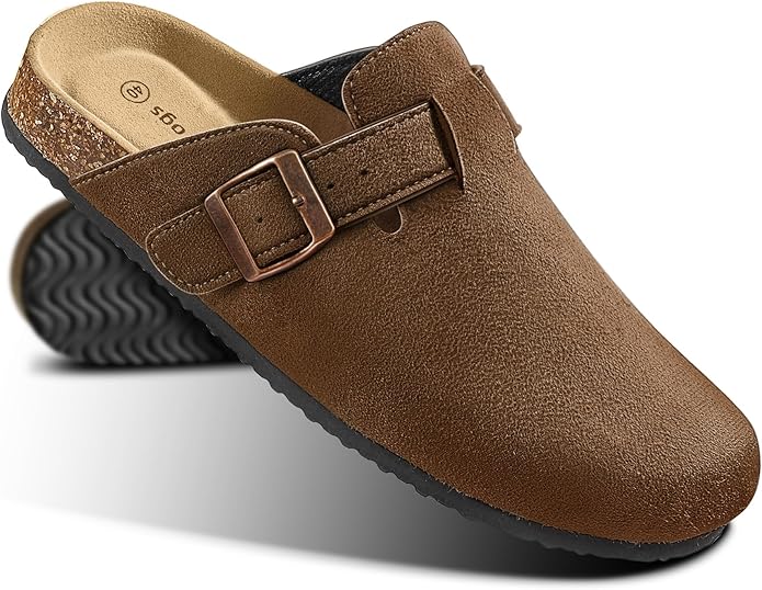 KEMISANT Zuecos, mules, sandalias, pantuflas UNISEX con forro de vellón - Quierox - Tienda Online