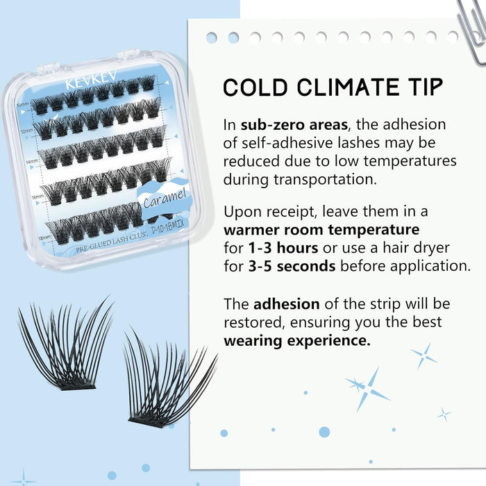 KevKev Pestañas autoadhesivas, 40 pestañas a presión, no necesitan pegamento - Quierox - Tienda Online