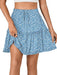KIFOVEN Falda de verano con volantes para mujer, cintura elástica - Quierox - Tienda Online
