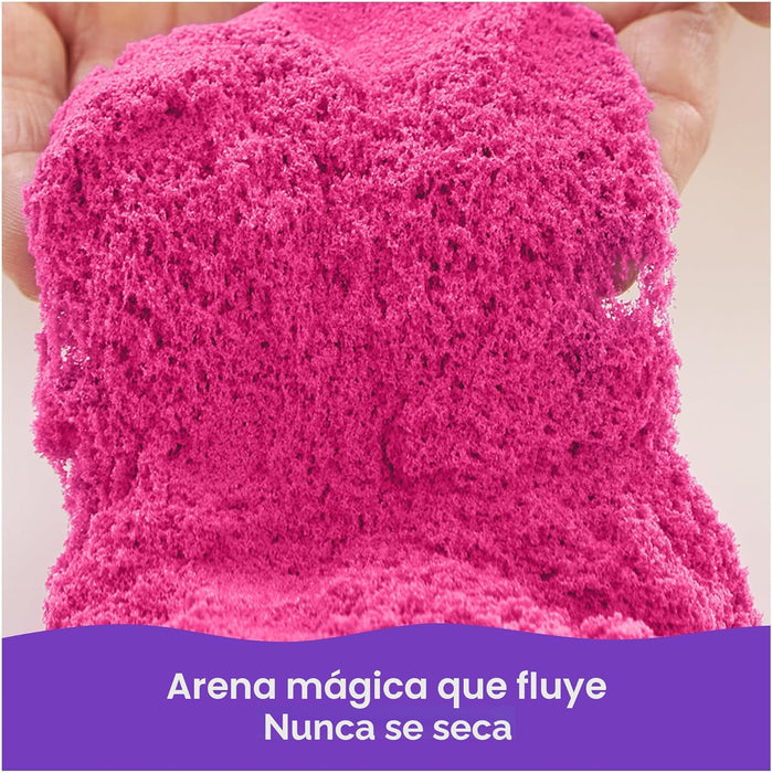 Kinetic Sand 2 libras de arena rosa moldeable para jugar - Quierox - Tienda Online