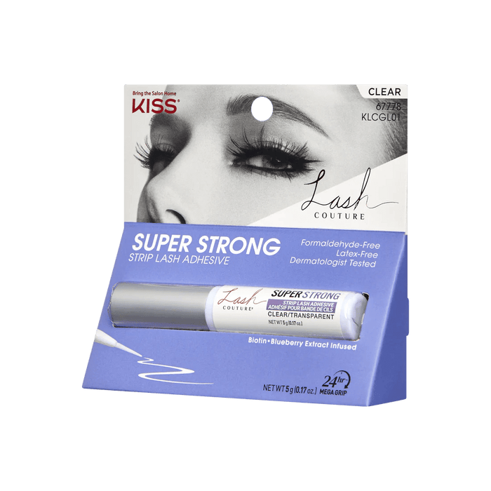 KISS Adhesivo para pestañas postizas de tira súper fuerte - Quierox - Tienda Online