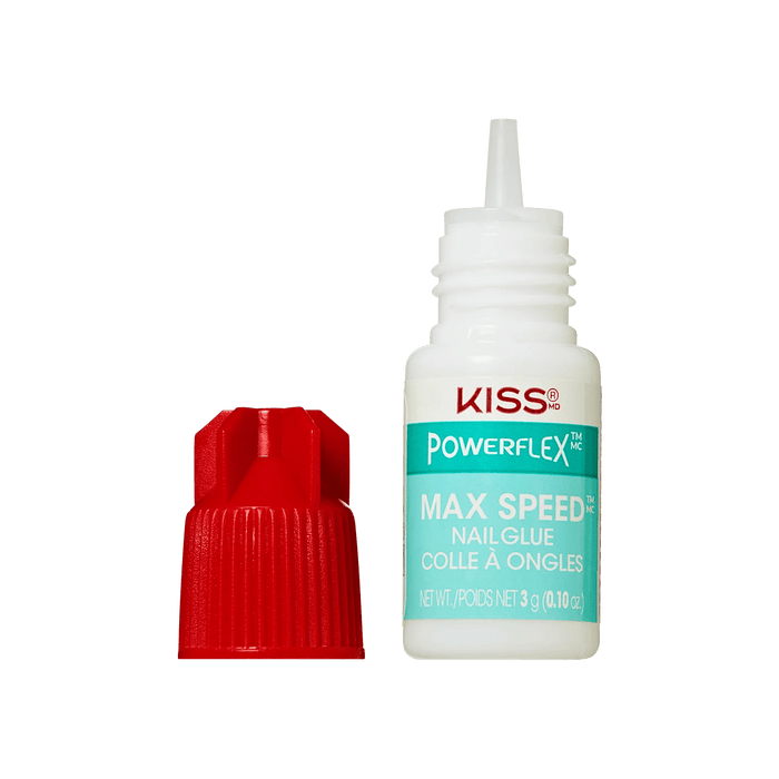 Kiss Powerfex Pegamento para uñas Max Speed, 0.10 oz - Quierox - Tienda Online