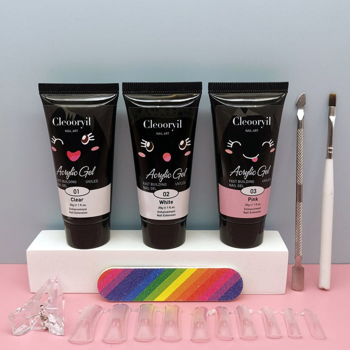 kit de 16pcs para uñas Gel de poliuretano para uñas de 15 g - Quierox - Tienda Online