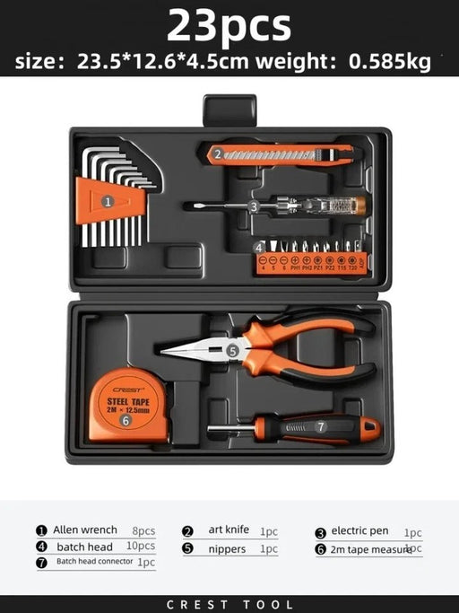 Kit de 23pcs Herramientas Multifuncional para el Hogar - Quierox - Tienda Online