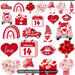 KIT de 24pcs adorno de san valentin - Quierox - Tienda Online