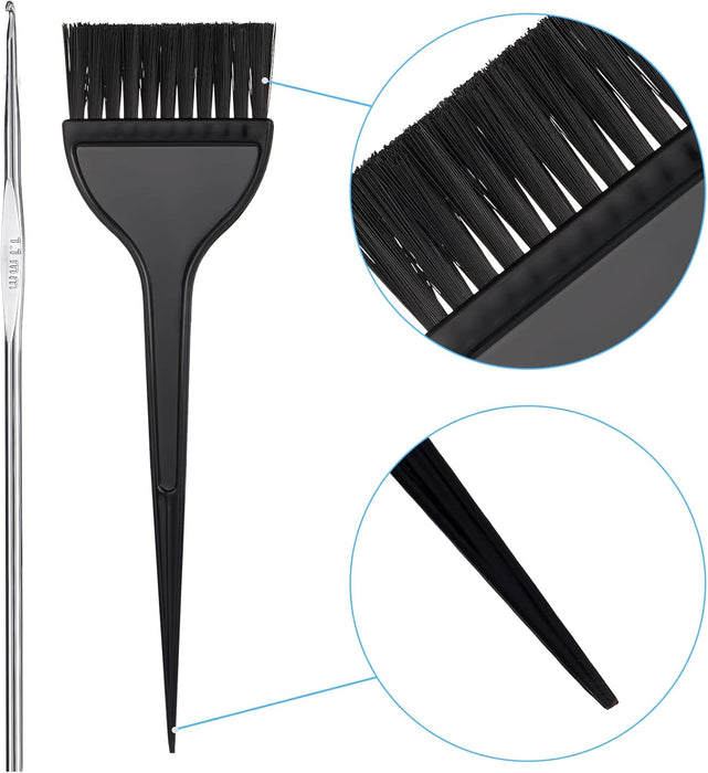 Kit de 3 juegos de coloración para el cabello, incluye 3 piezas de gorras - Quierox - Tienda Online