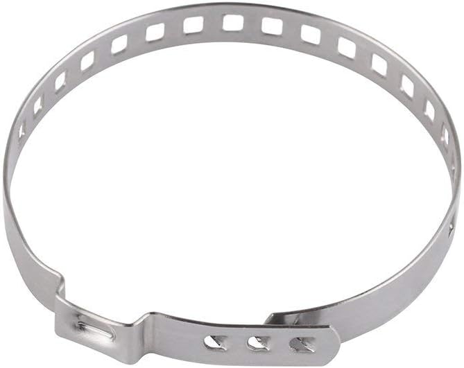 Kit de abrazadera de crimpado universal de acero inoxidable con eje ajustable CV, 24 piezas (12 piezas S+ 12 piezas grandes) - Quierox - Tienda Online