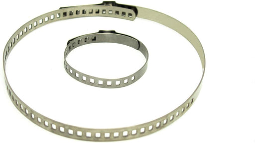 Kit de abrazadera de crimpado universal de acero inoxidable con eje ajustable CV, 24 piezas (12 piezas S+ 12 piezas grandes) - Quierox - Tienda Online