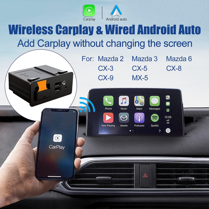 Kit de Adaptación Inalámbrica CarPlay para Mazda - Quierox - Tienda Online